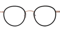 Elle Eyeglasses Black Rose Gold