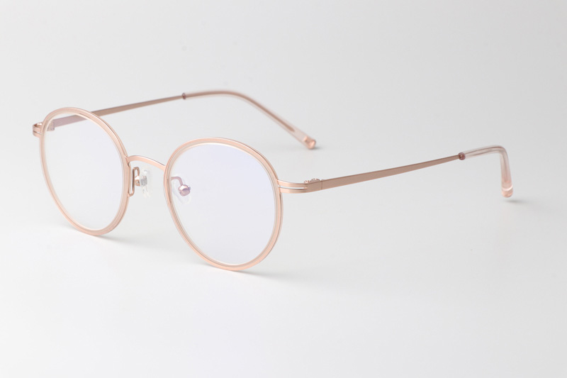 Elle Eyeglasses Rose Gold