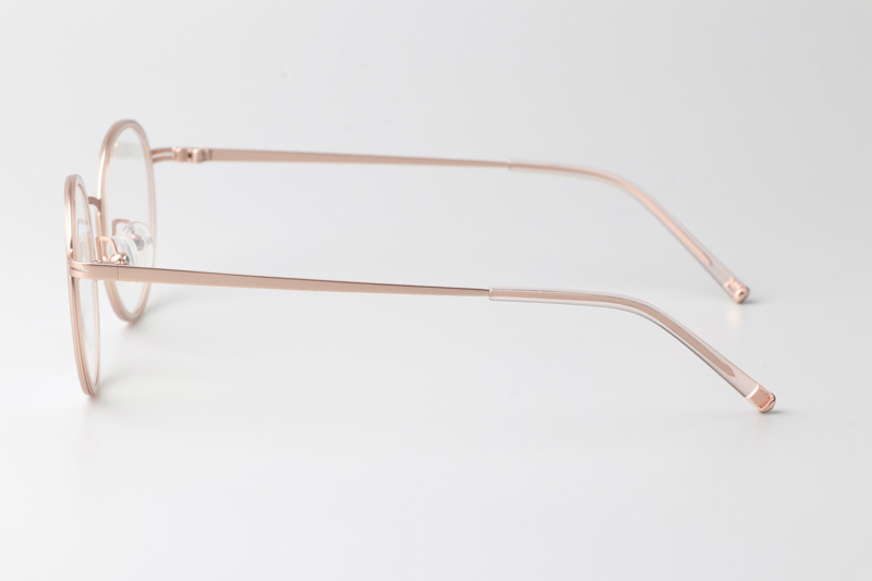Elle Eyeglasses Rose Gold