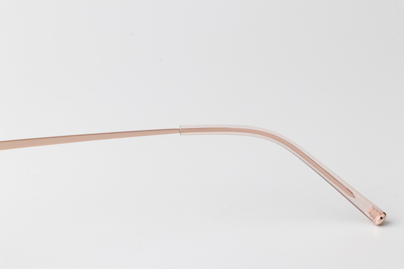 Elle Eyeglasses Rose Gold