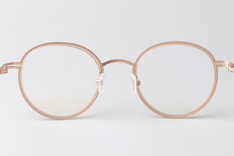 Elle Eyeglasses Rose Gold