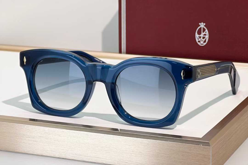 Elmyr Sunglasses Blue Gradient Blue