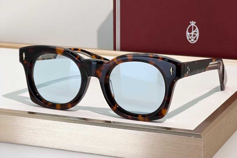 Elmyr Sunglasses Tortoise Light Blue