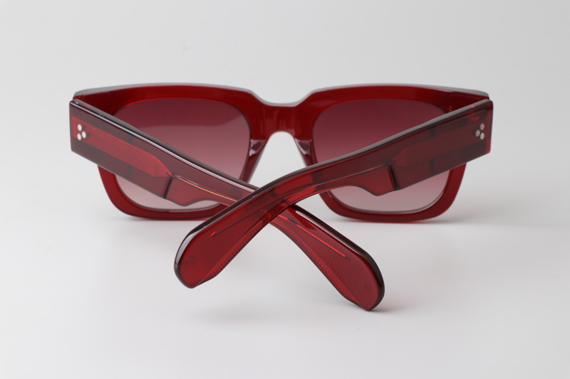 Enzo Sunglasses Red Gradient Pink