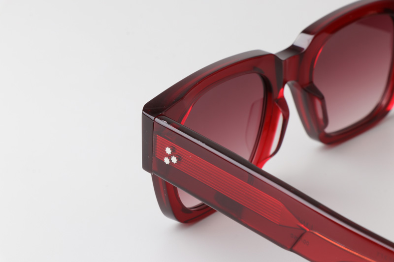 Enzo Sunglasses Red Gradient Pink