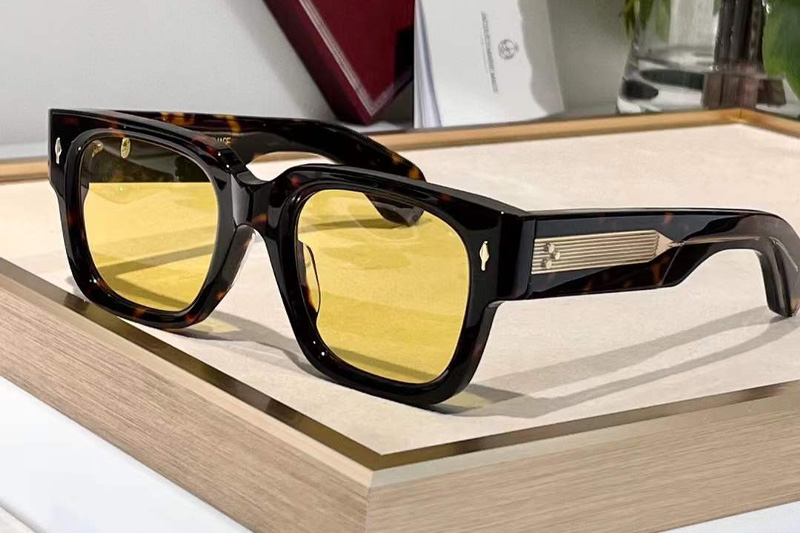 Enzo Sunglasses Tortoise Yellow