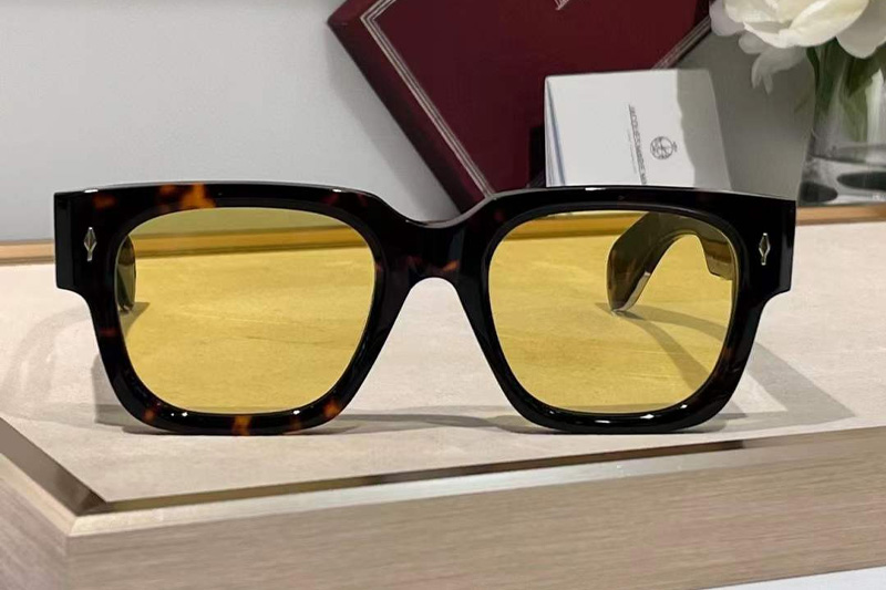 Enzo Sunglasses Tortoise Yellow