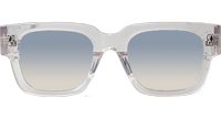 Enzo Sunglasses Transparent Gradient Light Blue