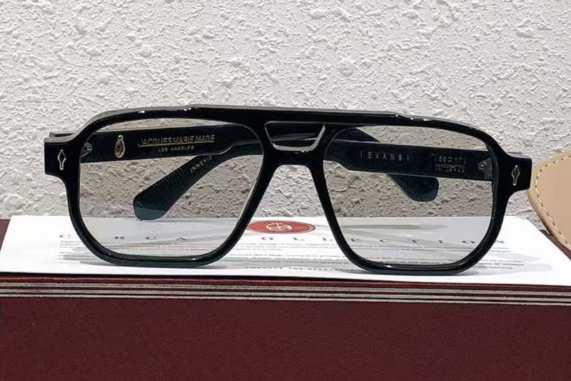 Evans Sunglasses Black Gold Light Gray