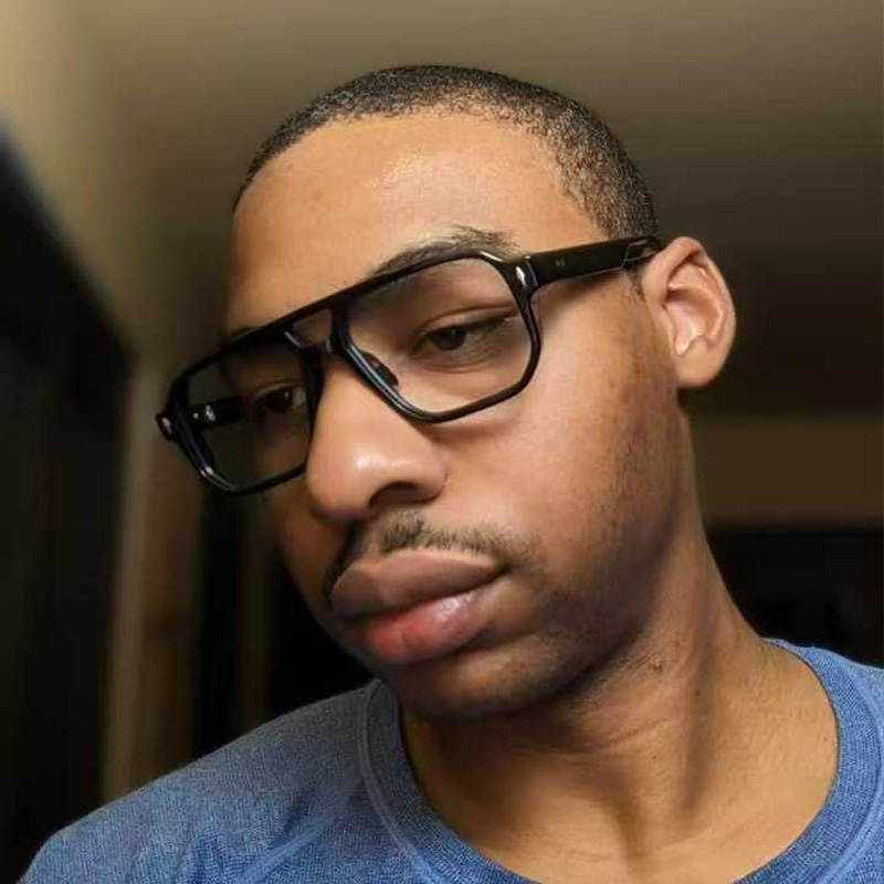 Evans Sunglasses Black Light Gray