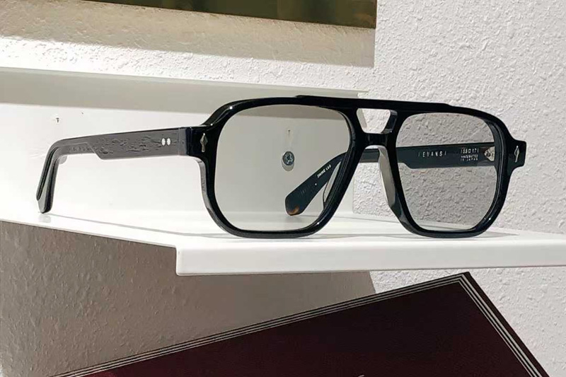 Evans Sunglasses Black Light Gray