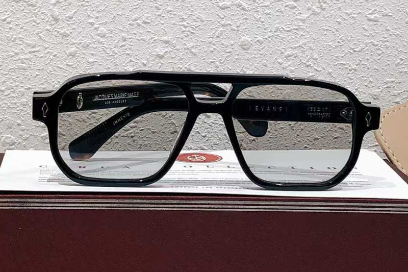 Evans Sunglasses Black Silver Light Gray