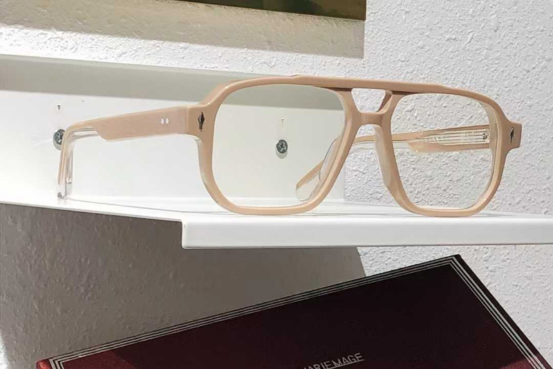 Evans Sunglasses Cream Clear