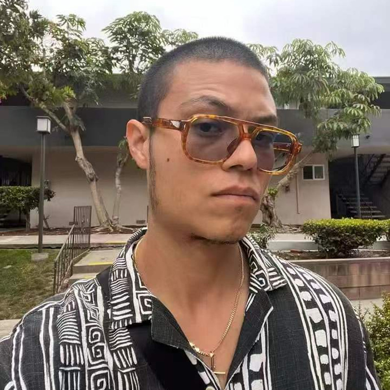 Evans Sunglasses Tortoise Light Gray