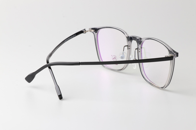 F4050-B Eyeglasses Black Clear