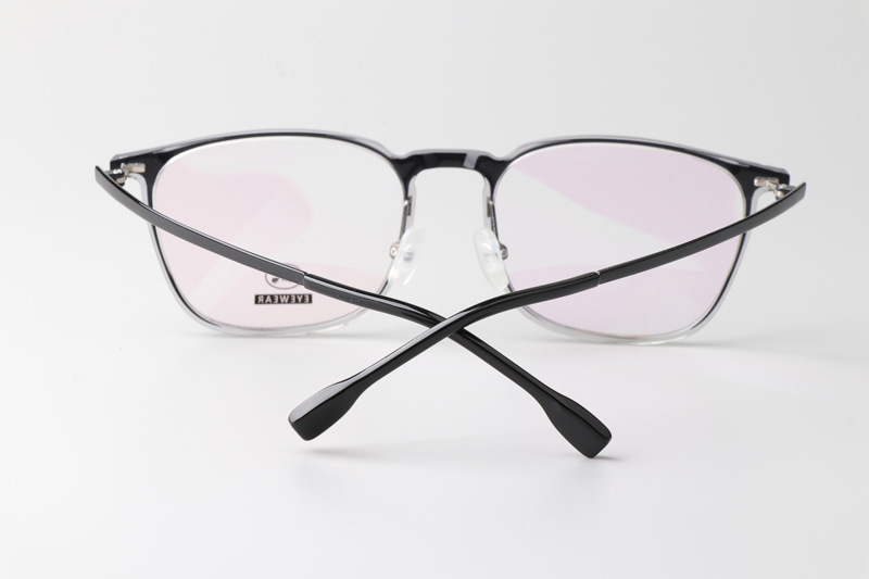 F4050-B Eyeglasses Black Clear