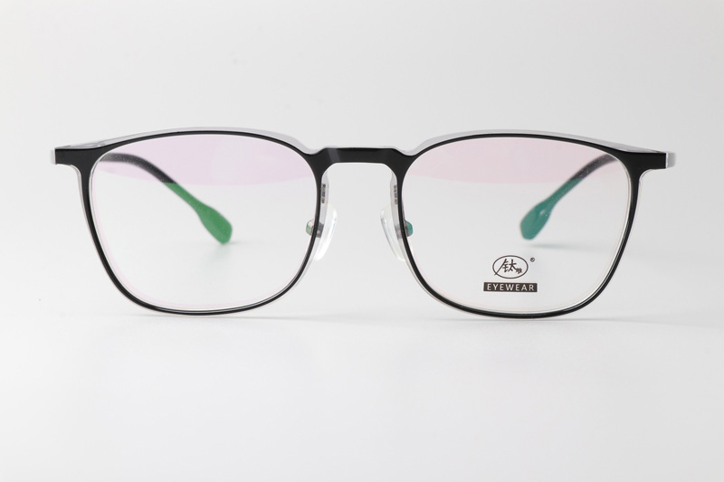 F4050-B Eyeglasses Black Clear