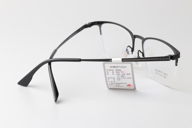 F8801 Eyeglasses Black