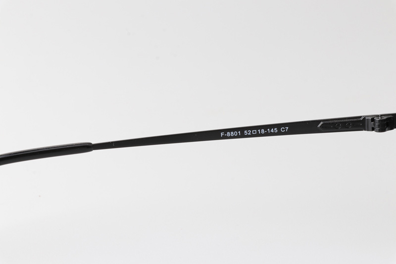 F8801 Eyeglasses Black