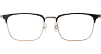 F8810 Eyeglasses Black Gold