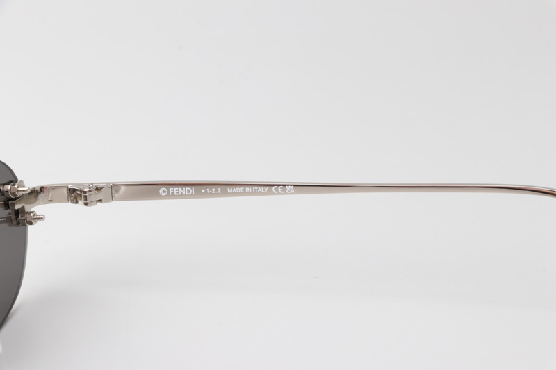 FE40046S Sunglasses Silver Gray