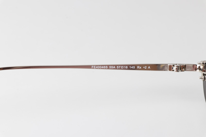 FE40046S Sunglasses Silver Gray