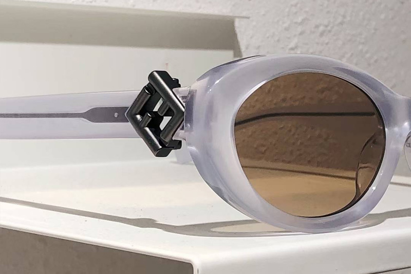 FE40150I Sunglasses Transparent White Brown