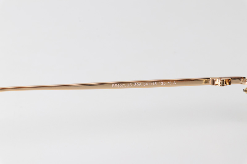 FE4075US Sunglasses Gold Gray