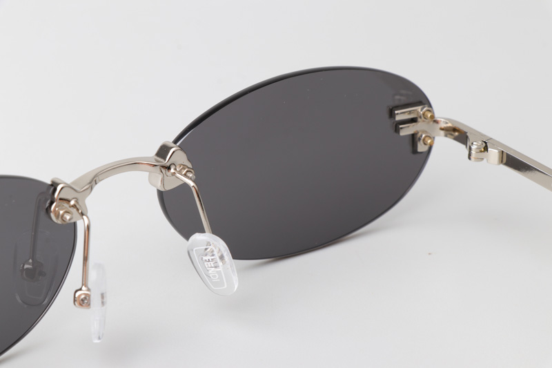 FE4075US Sunglasses Silver Gray