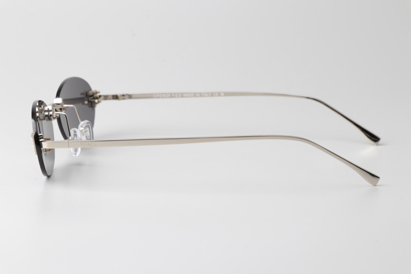 FE4075US Sunglasses Silver Gray