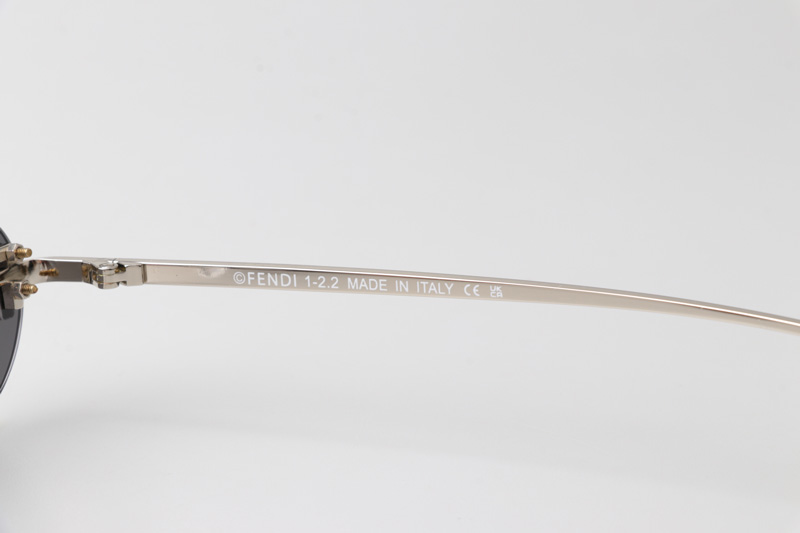 FE4075US Sunglasses Silver Gray