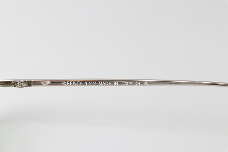 FE4075US Sunglasses Silver Green