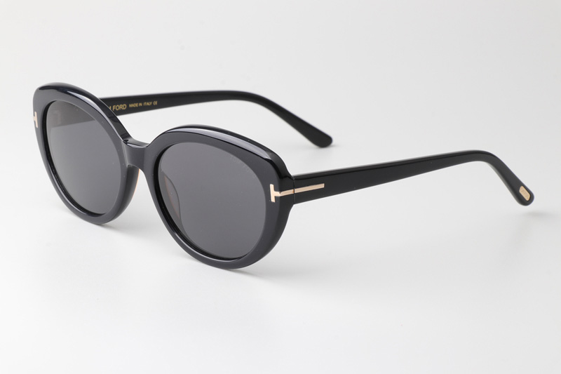 FT1009 Lily Sunglasses Black Gray