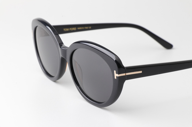 FT1009 Lily Sunglasses Black Gray