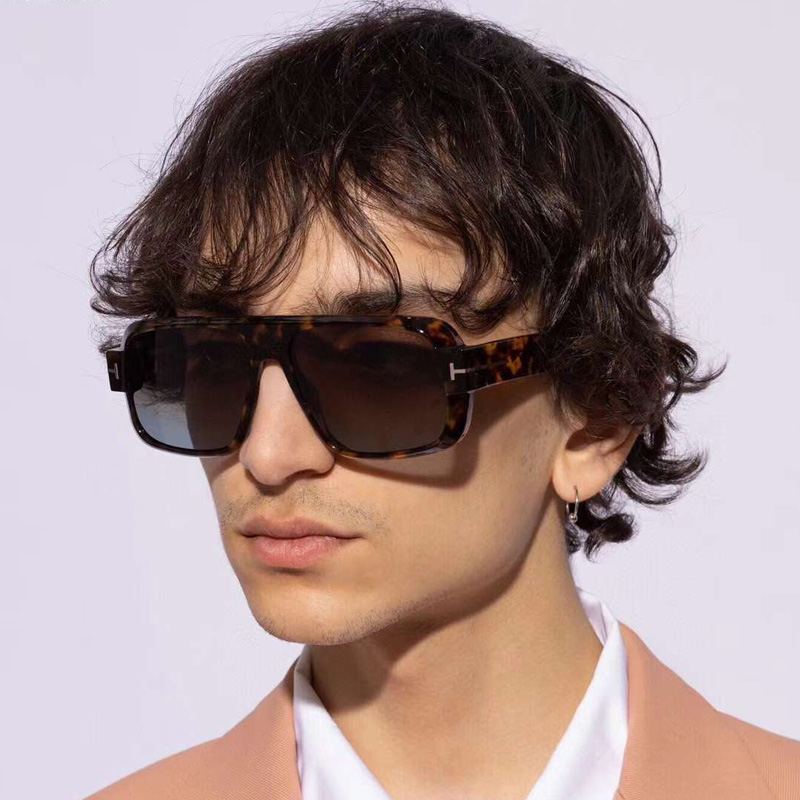 FT1101 Sunglasses Tortoise Gradient Brown