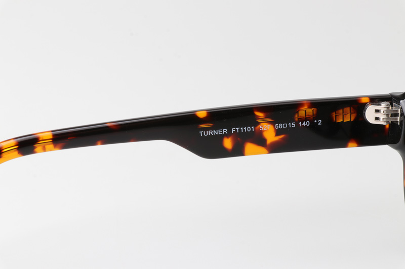 FT1101 Sunglasses Tortoise Gradient Brown