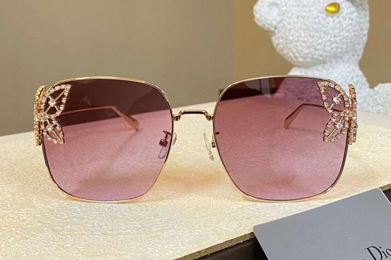 Fantastica S1U Sunglasses Gold Pink