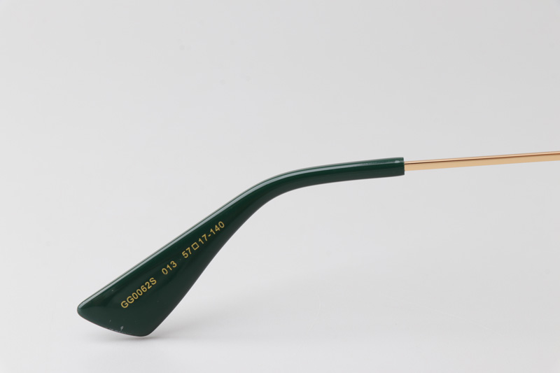 GG0062S Sunglasses Blue White Gradient Gray