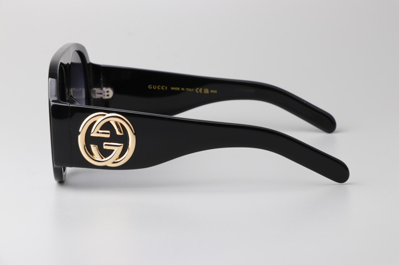 GG0152S Sunglasses In Black Gradient Grey