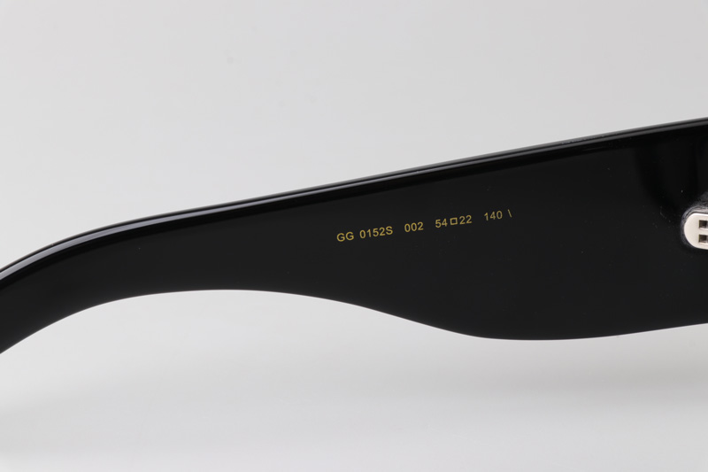 GG0152S Sunglasses In Black Gradient Grey