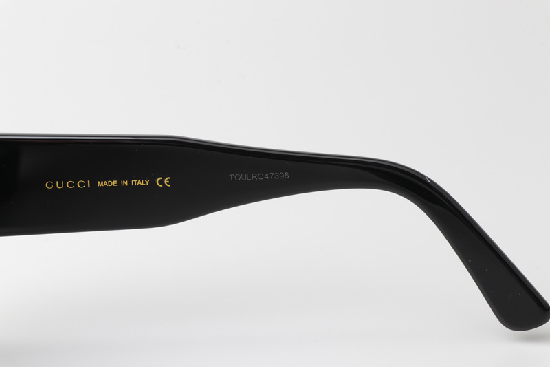 GG0178S Sunglasses Black Gradient Gray