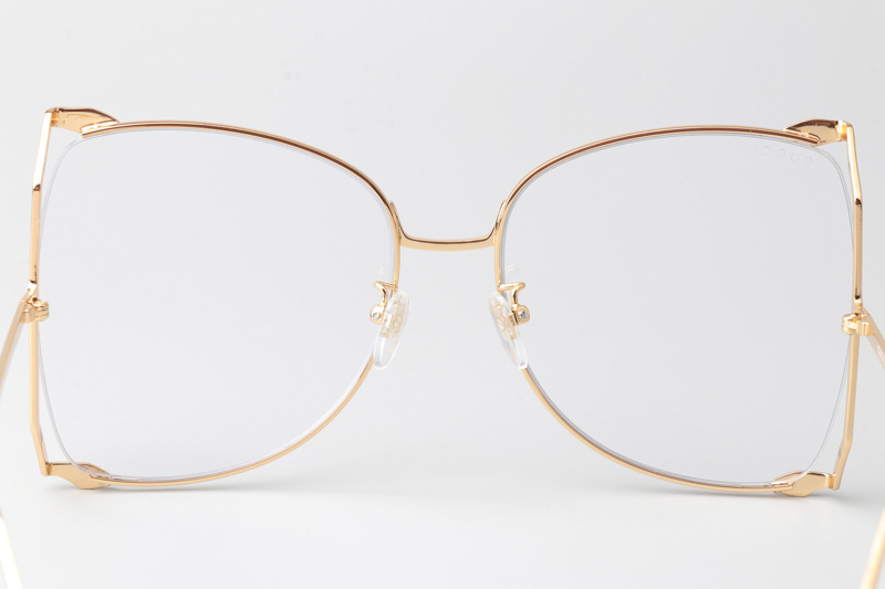 GG0252S Eyeglasses Gold