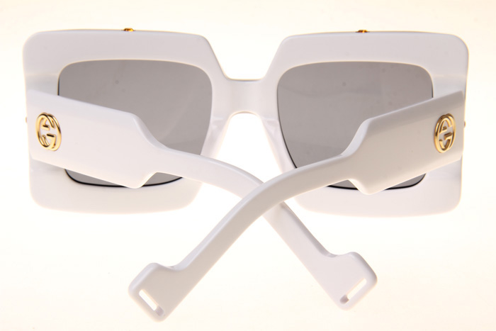 GG0481S Sunglasses In White Mirror