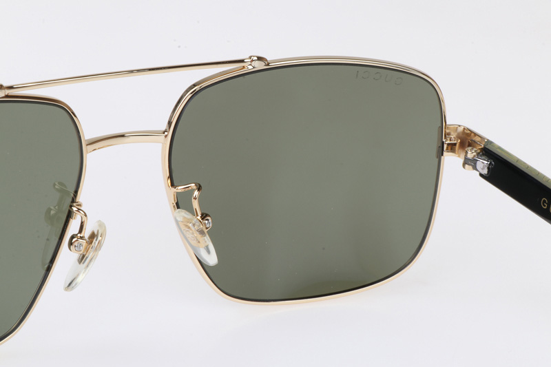 GG0529S Sunglasses In Gold Black