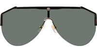 GG0584S Sunglasses Gold Tortoise Green