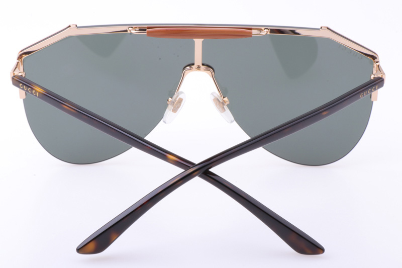 GG0584S Sunglasses In Tortoise Gold Grey