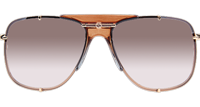 GG0739S Sunglasses In Brown Gold Gradient Brown Lens