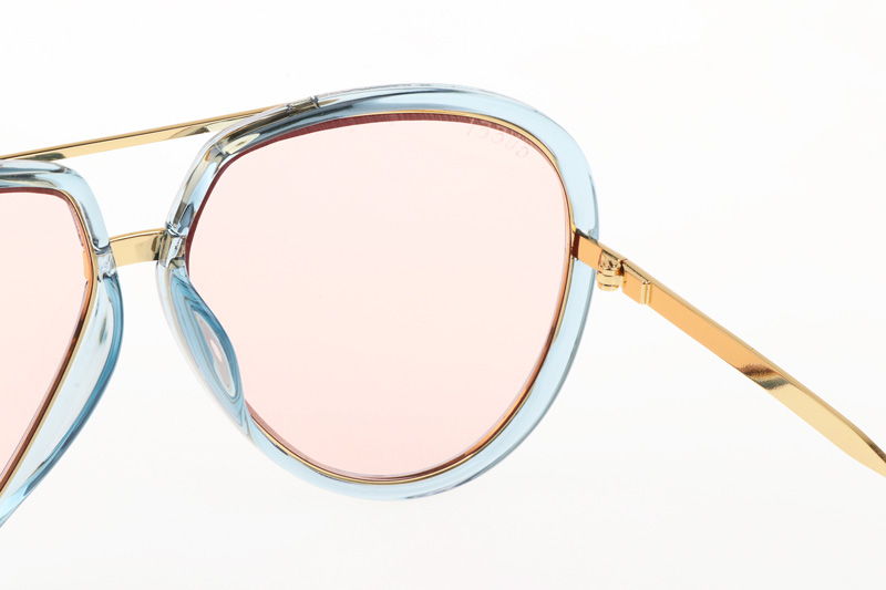 GG0904S Sunglasses In Blue Gold