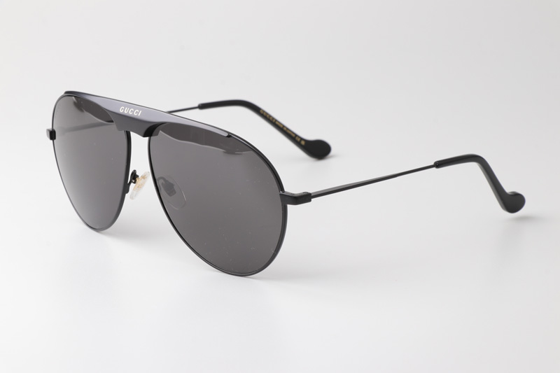 GG0908S Sunglasses Black Gray