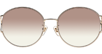 GG1017SK Sunglasses In Gold Gradient Brown